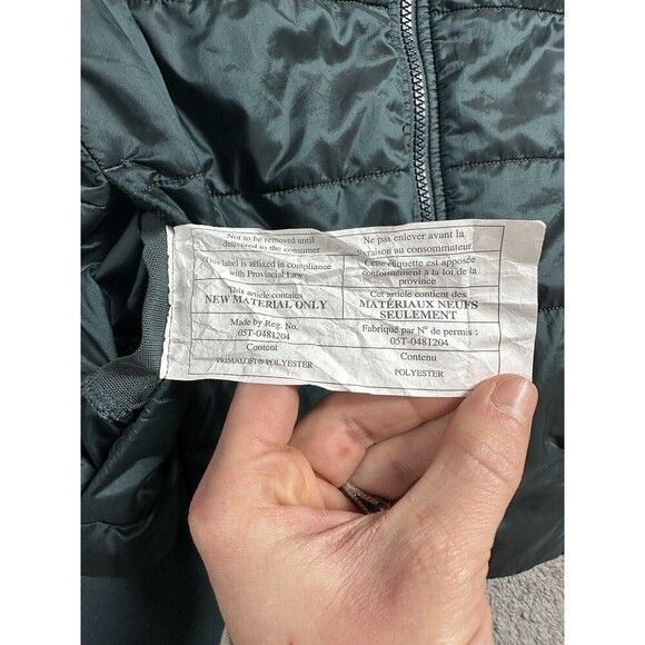 Lululemon Non-Stop Bomber Jacket Womens 4‎ Teal Shadow Green Reversible Full Zip - Picture 4 of 10